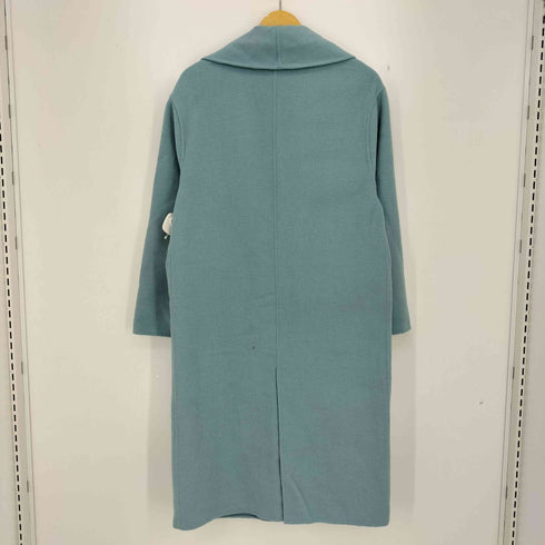 ザラ ZARA ウール混 ショールカラー オーバー チェスターコート レディース import:XS